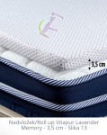 Nadvložek/Roll up Vitapur Lavender Memory - 3,5 cm