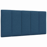 vidaXL Blazina za vzglavje Hanko modra 100 cm blago