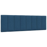 vidaXL Blazina za vzglavje Hanko modra 160 cm blago