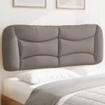 vidaXL Blazina za vzglavje Hvar taupe 140 cm blago