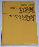 BERILA IZ ANGLEŠKE IN AMERIŠKE KNJIŽEVNOSTI – Mirko Jurak