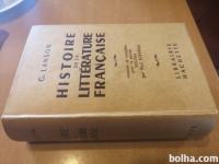 G. Lanson - Histoire de la littérature française / francosko
