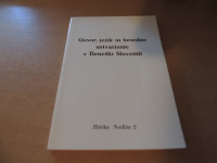 GOVOR, JEZIK IN BESEDNO USTVARJANJE V BENEŠKI SLOVENIJI 2 ZALOŽNIŠTVO
