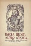 Parola e libro = Beseda in knjiga