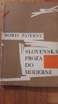 Slovenska proza do moderne, Boris Paternu
