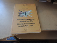 SLOVESNKA STVARNA IMENA V NEMŠKIH BESEDILIH K. GRAH ZNANSTVENI