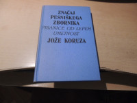 ZNAČAJ PESNIŠKEGA ZBORNIKA: PISANICE OD LEPEH UMETNOST J. KORUZA