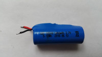 GSP zaščitena 18500 Li-ION baterija 1300mAh kapacitete (100% ohranjena