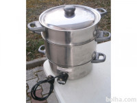 SITRAM France INOX parni lonec, visoka kvaliteta, ohranjen