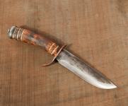 lovski nož ročno kovan VojkoArt 24 cm