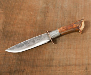 lovski nož ročno kovan VojkoArt 26 cm