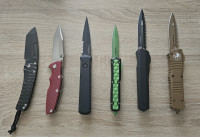 Vrhunski nozi medford,hinderer,protech,microtech