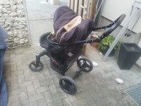 OTROŠKI VOZIČEK LUX 3 V 1 POL LETA RABLJENO OHRANJENO CENA 65 EUR