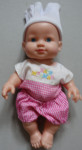 Punčka, dojenček 24 cm
