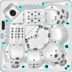 JOYEE Masažni bazen / Jacuzzi CALIFORNIA-R