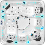 JOYEE Masažni Bazen Pearson