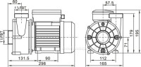 Obtočna črpalka LX Whirpool WTC50M (circulation pump 0.35HP)