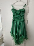 Prodam Zelena obleka (svečana) št. 36 ali 38, Kot NOVA, cena 55€