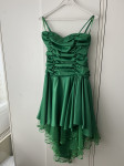 Prodam Zelena obleka (svečana) št. 36 ali 38, Kot NOVA, cena 55€