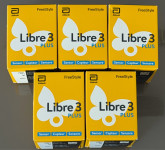 5x Abbott FreeStyle Libre 3 PLUS sensor