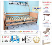 Električna negovalna postelja Burmeier Eco II + komplet nove opreme