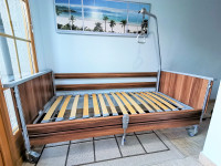 Električna negovalna postelja s trapezom - Domiflex Havanna