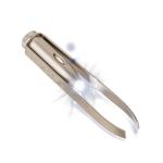 Pinceta iz nerjavečega jekla z LED svetilko