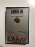 Avdio kaseta agfa carat 60min ferrum+chrom