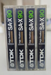 Kasete TDK SA-X 90,Type II (High Bias/Chrome), LSCM, enkrat posnete