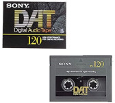 SONY IN BASF DAT (digital audio tape)