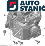 Menjalnik VW PASSAT (PZN) | OEM: 0D9300042M (CRLB)
