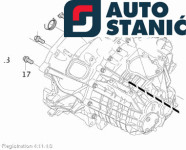 Menjalnik VOLVO V50 | OEM: 1283140, 36050976
