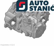 Menjalnik VW POLO V (6R) (MZL) | OEM: 02R300042P (CAYB)