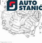 Menjalnik VOLVO V70 | OEM: 36000615, 31259592 (B5254T8)