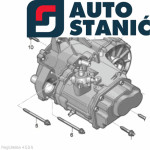 Menjalnik VW GOLF, E_GOLF VII (UDM) | OEM: 0AJ300043Q (DKRF)