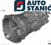 Menjalnik BMW 5 F10/F11/F18 | OEM: 23008609447 (B47-D20A)