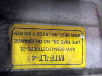 ROCNI MENJALNIK OEM N. 23007568721 ORIGINAL REZERVNI DEL MINI ONE / CO