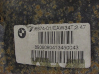 ZADNJI DIFERENCIAL OEM N. 7556674 ORIGINAL REZERVNI DEL BMW SERIE 3 BE