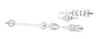 Žica sklopke Citroen Xantia 93-03, 842/642 mm
