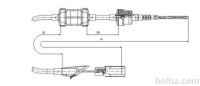 Žica sklopke Fiat Punto 93-99, 703/210 mm