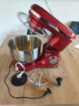 Kuhinjski robot Rosmarino Infinity Pro, 1400 W, rdeč