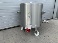 Inox kotel dvostenski 150 l na glicerin. NOVO !!!