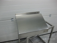 Inox stenska polica za pisanje s predalom