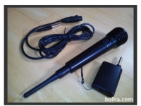 Brezžični mikrofon.