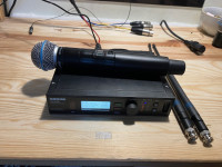 digitalni mikrofonski set, ULXD42 baza in ročka z Beta 58a, TOP