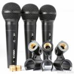 VONYX VX1800S Set 3 vokalnih mikrofonov mikrofoni mikrofon