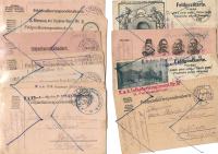 1 WW - VOJAŠKA POŠTA SLOVENCA Z FP 608, 1915/17