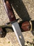 AK 1757 Vojaški nož z original nožnico,futorolo,