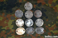 Angleška identifikacijska ploščica dog tag ww2