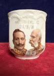 ‼️ AvstroOgrska porcelan skodelica Franc Jožef in Viljem (otaku)